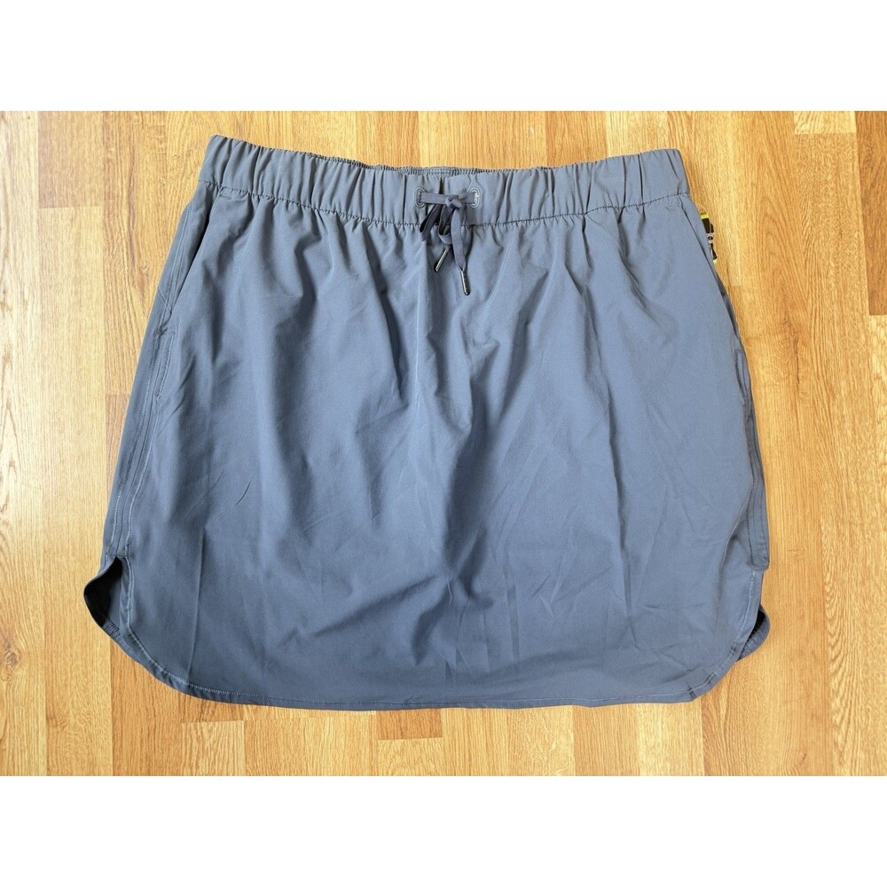 NWT Athletic Works Skort XXL Gray Running Activewear Skirt Shorts Plus‎